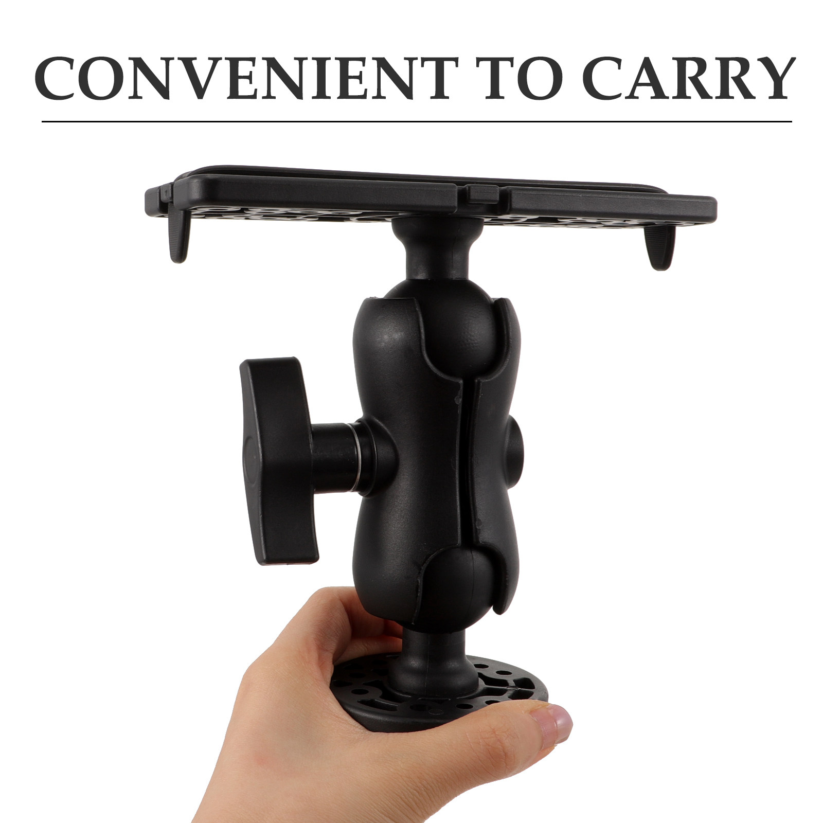 Fishing Kayak Fish Finder Mount - Прочный держатель эхолота для каяка, лодки,