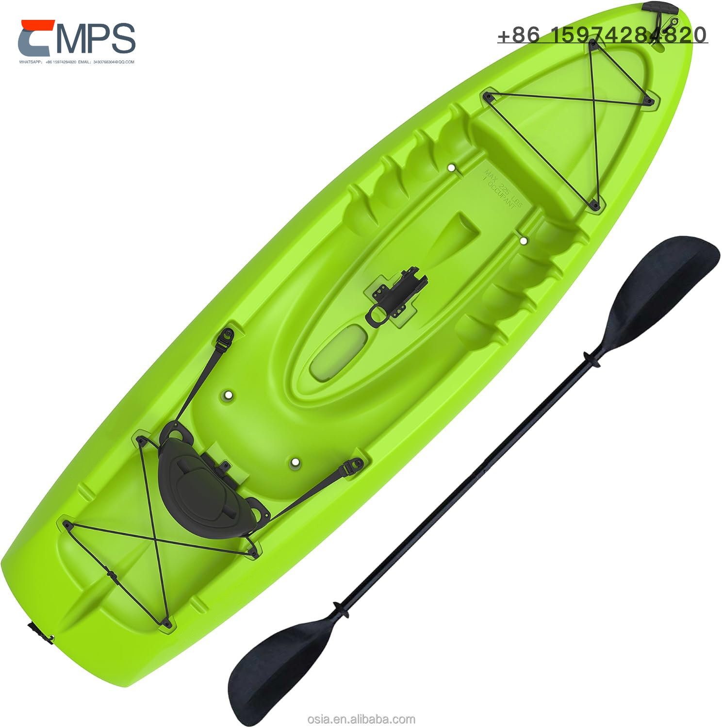 Fishing Kayak Sit In - Надувной рыболовный каяк из жесткого пластика