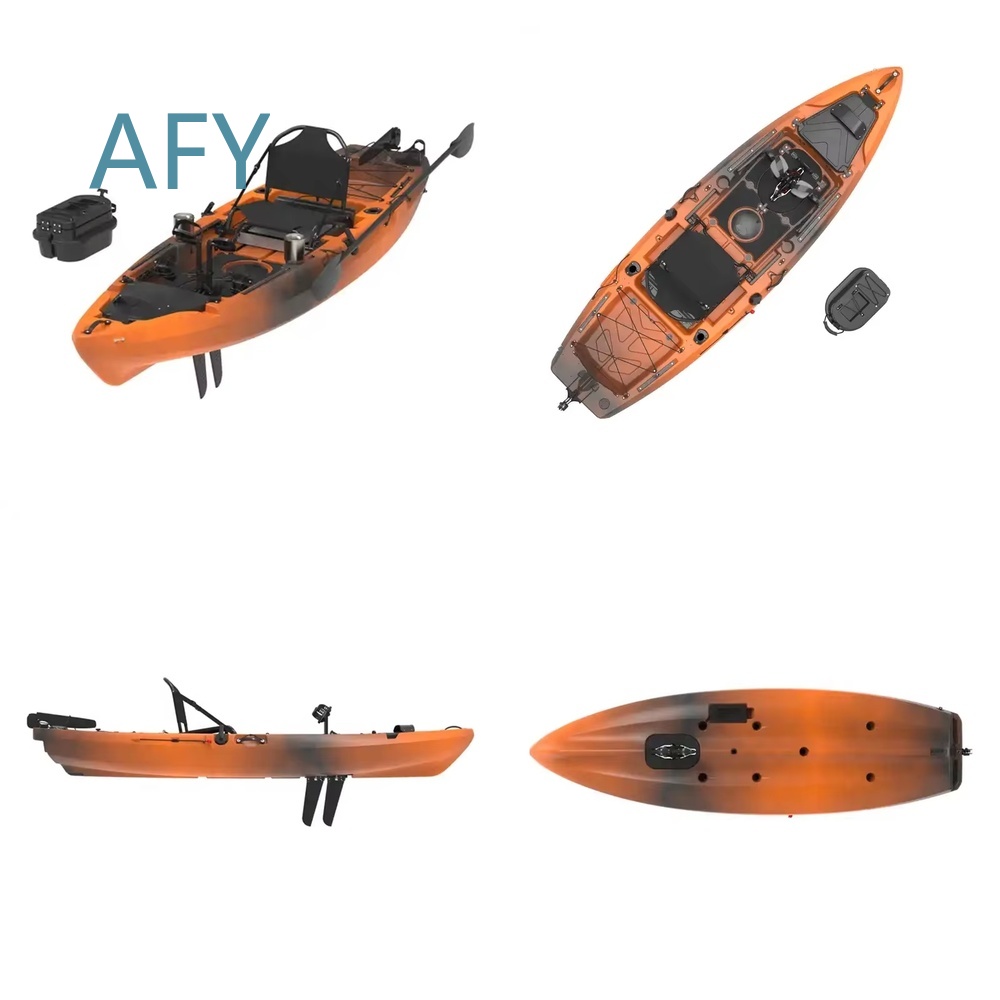 Fishing Kayak Sit In - 10-футовый каяк с педальным приводом для