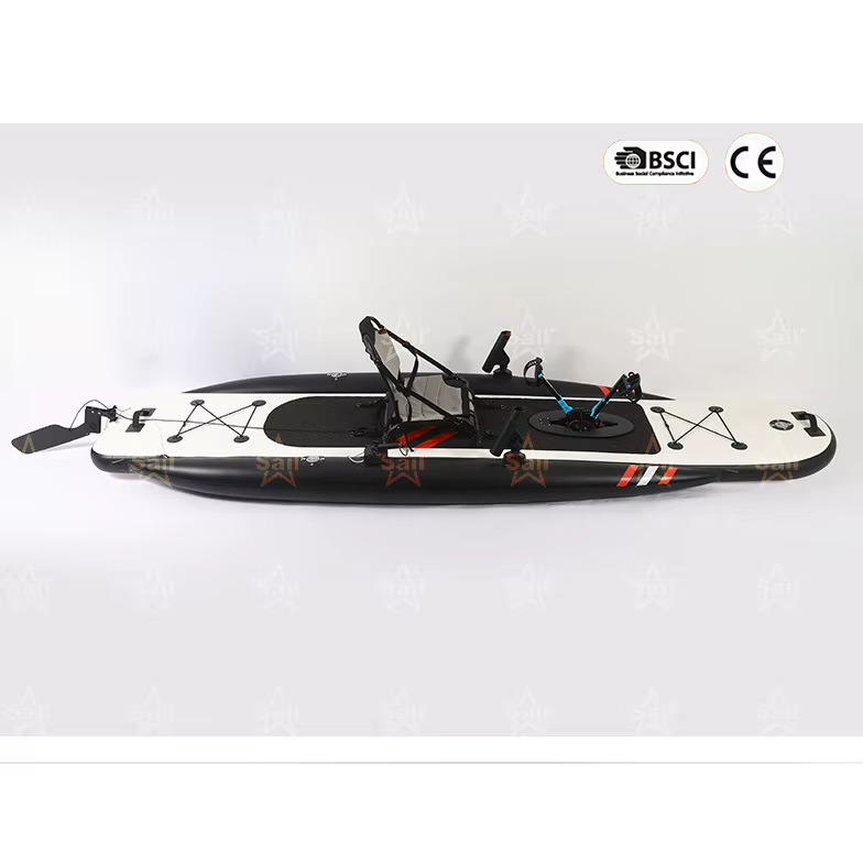 Fishing Kayak Sit On Top - Заводской надувной педальный каяк для рыбалки
