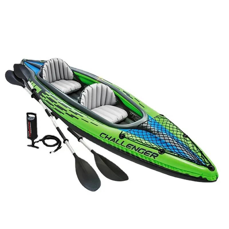 Fishing Kayak Seat - Надувная лодка-каяк для 1-2 человек, двухместная