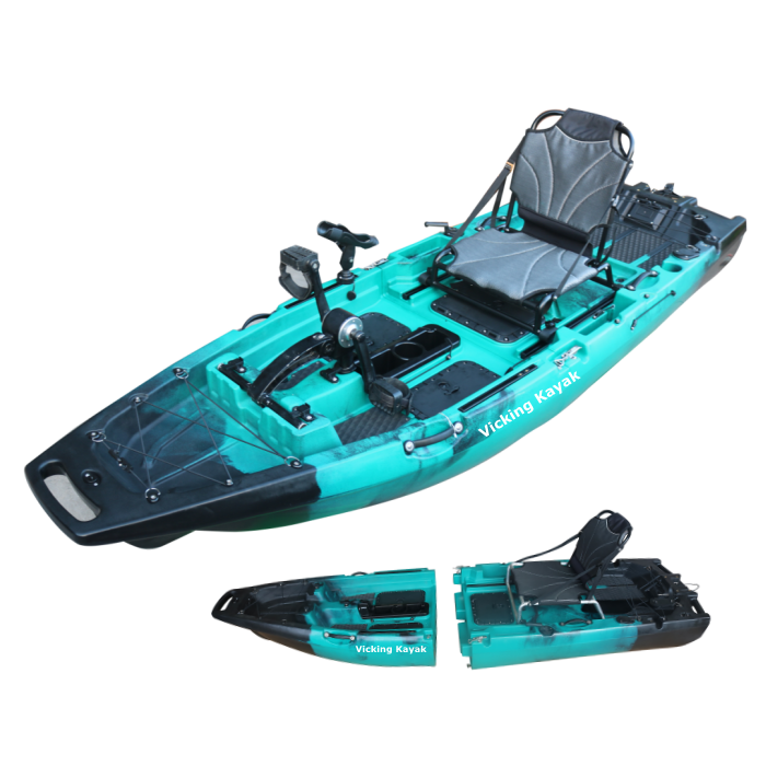 Новый модульный каяк 2025 года – обзор и цена Fishing Kayak Pedal Drive