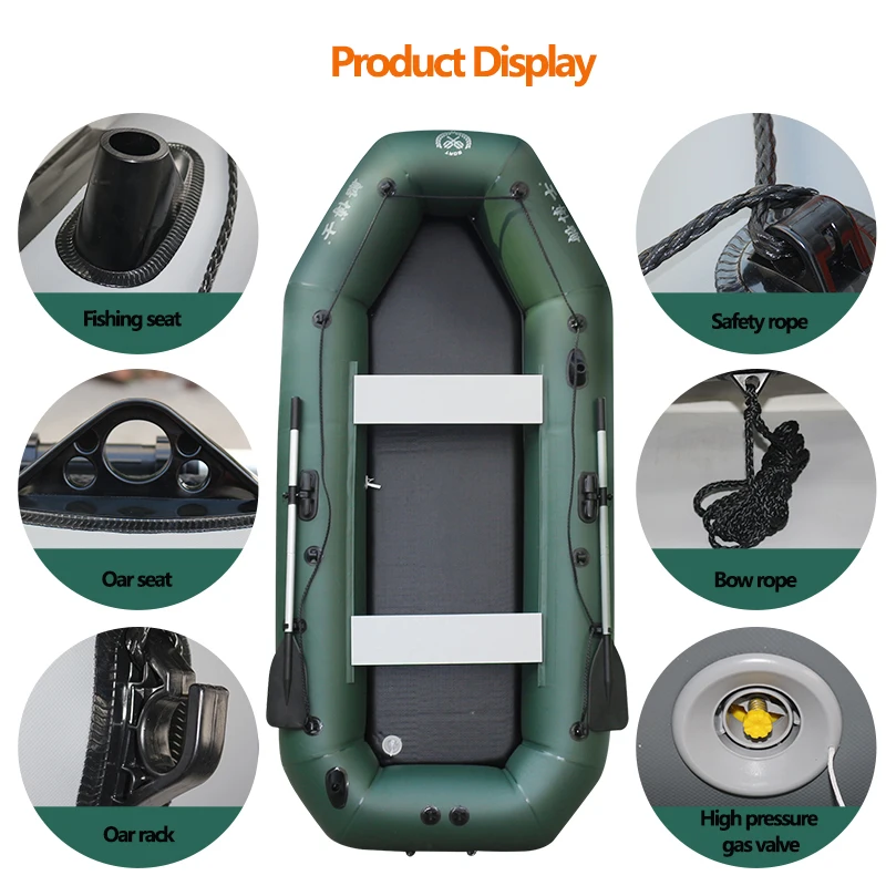 1,75 ~ 3,6 м зеленая рыболовна – обзор и цена Fishing Kayak Sit On Top