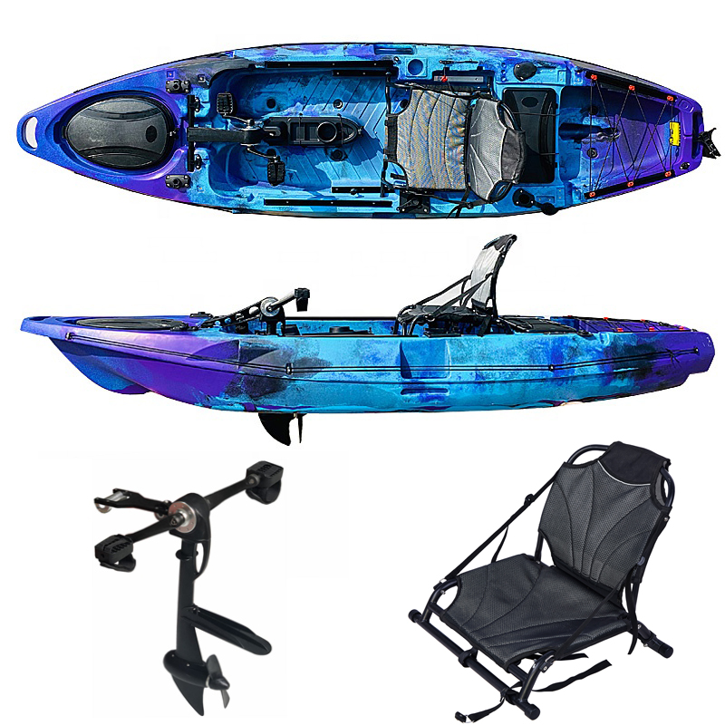 Моторизованный одноместный рыб – обзор и цена Fishing Kayak Trolling Motor