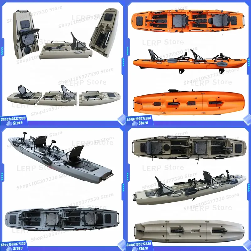 Модульный двухместный рыболовн – обзор и цена Fishing Kayak Sit In