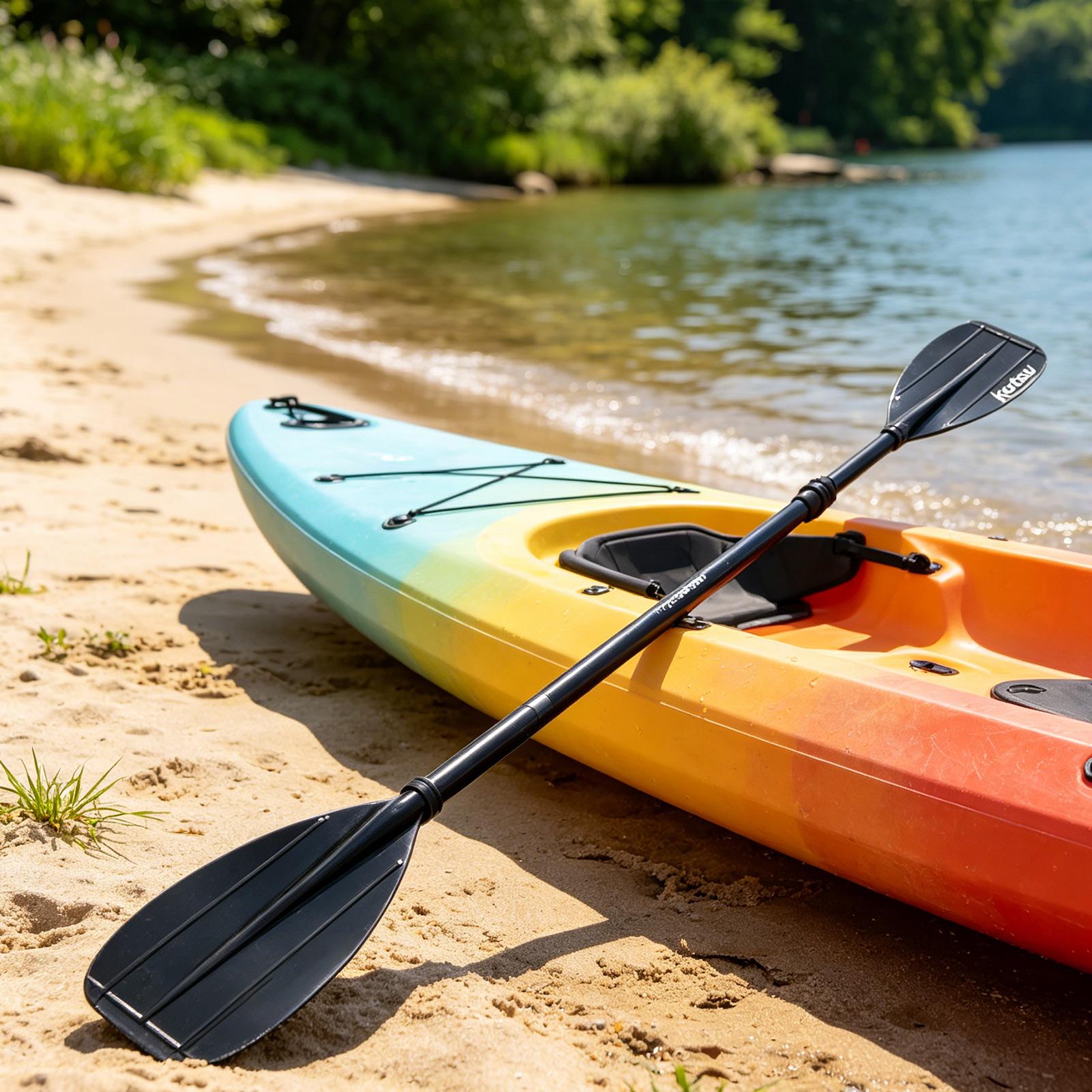 Углепластиковое весло из 2 сек – обзор и цена Fishing Kayak Paddle