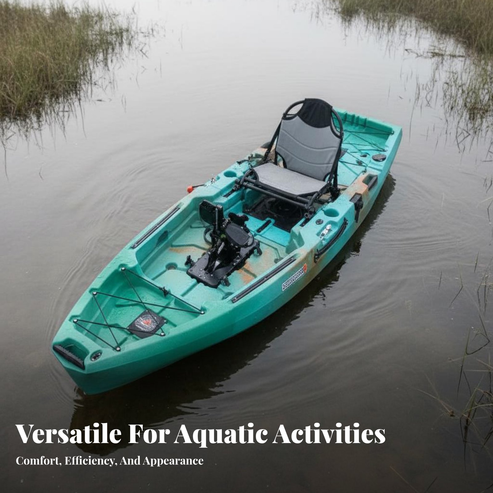 Надувная рыболовная лодка с пе – обзор и цена Fishing Kayak Pedal Drive