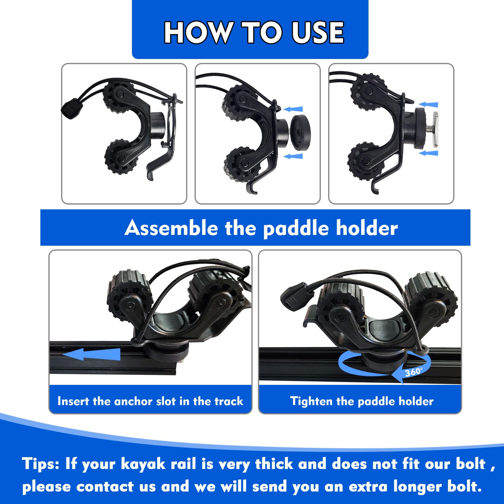 Держатель весла для каяка, акс – обзор и цена Fishing Kayak Rod Holder