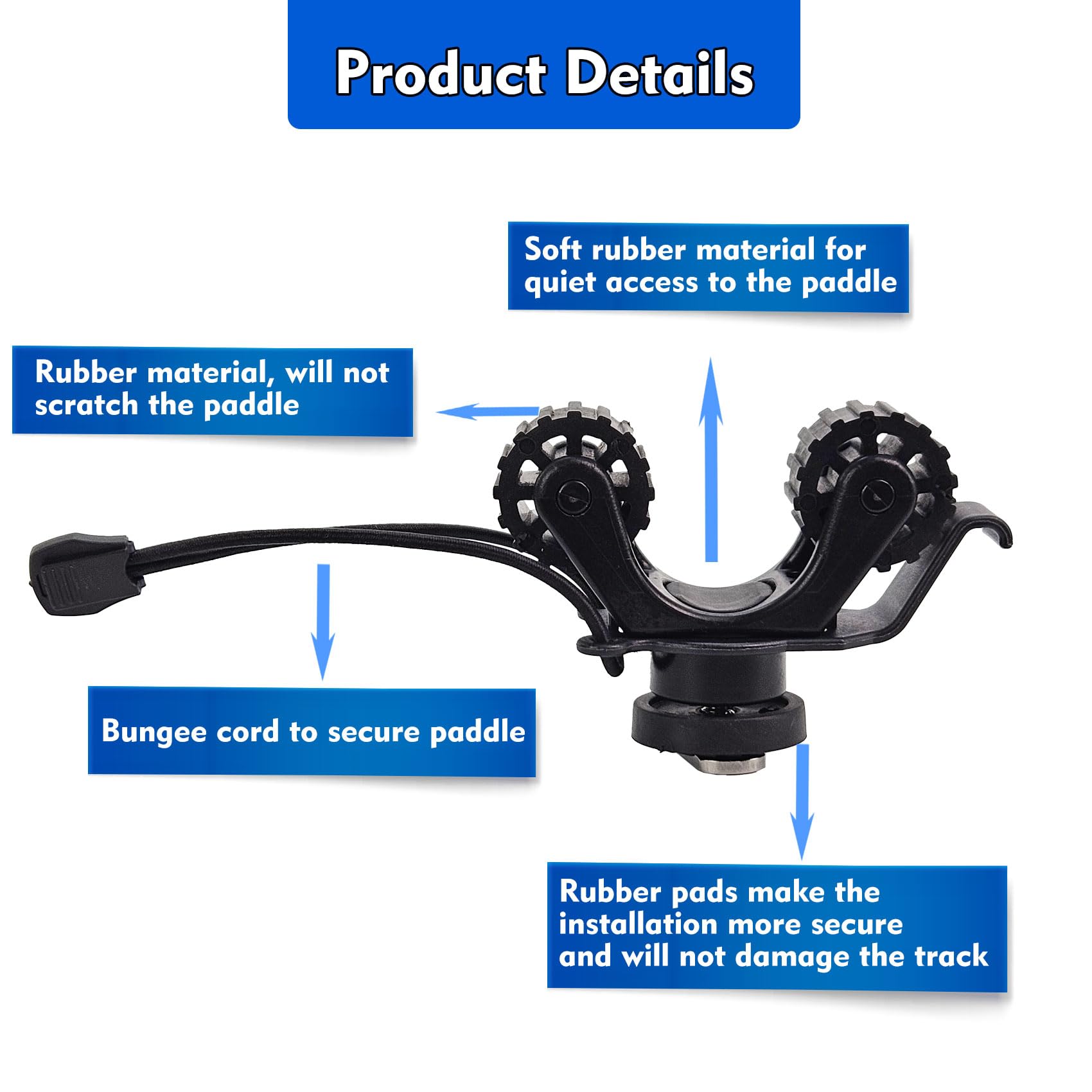 Держатель весла для каяка, акс – обзор и цена Fishing Kayak Rod Holder