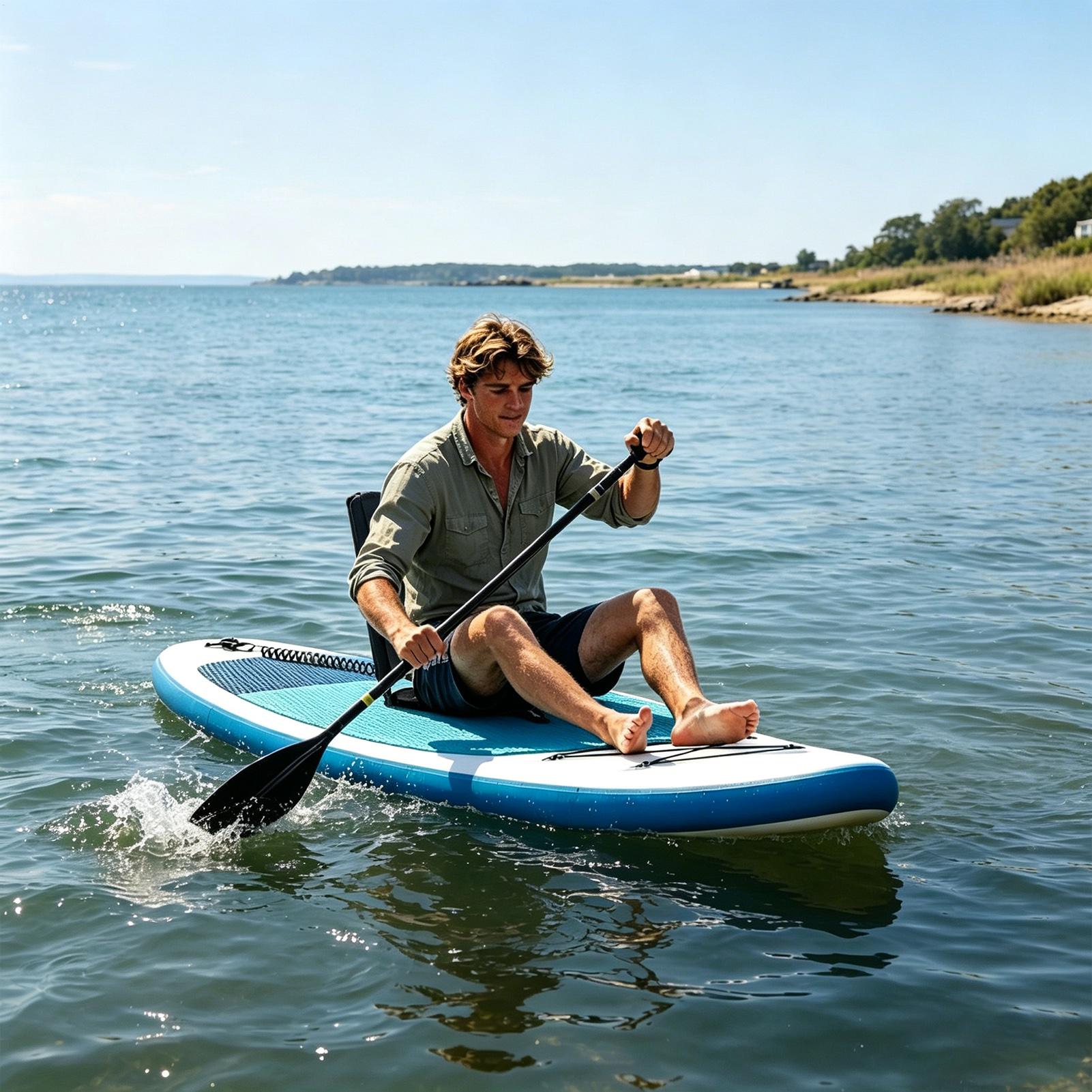 Портативное сиденье-подушка дл – обзор и цена Fishing Kayak Paddle